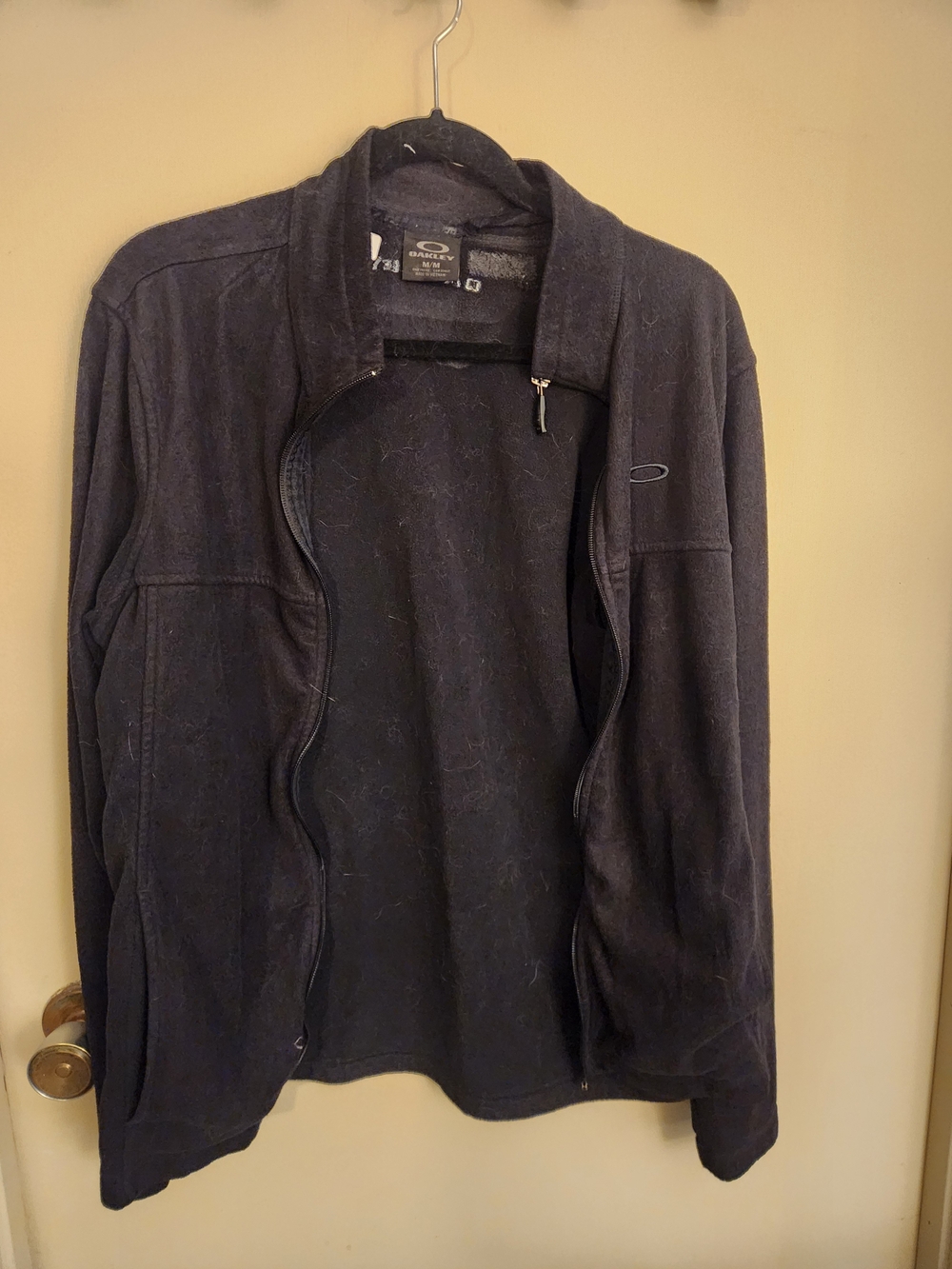 Oakley Men's Dark Gray Full-Zip Jacket